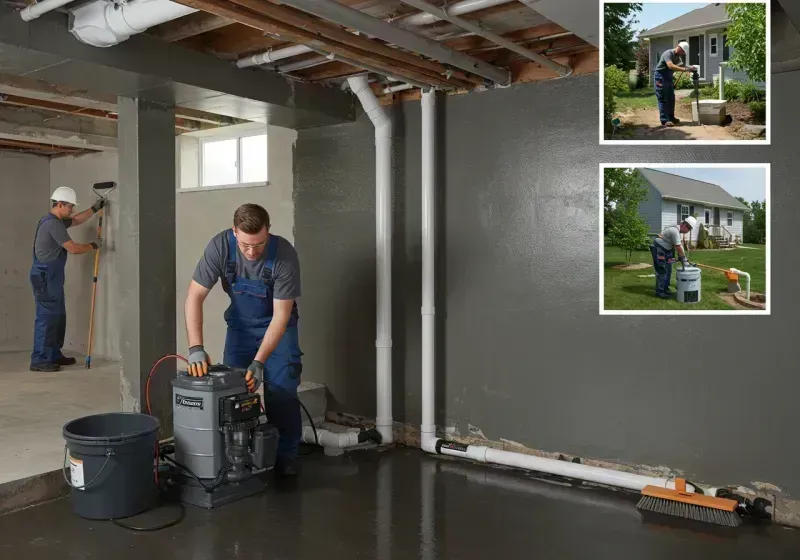 Basement Waterproofing and Flood Prevention process in Mount Repose, OH